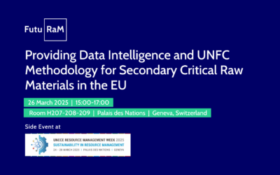 FutuRaM Annual Event at UNECE Resource Management Week in Geneva